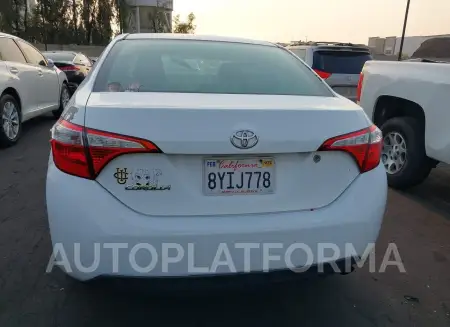 TOYOTA COROLLA 2016 vin 5YFBURHE5GP461728 from auto auction Iaai