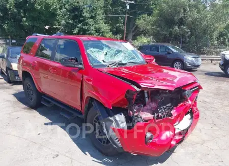 Toyota 4 Runner 2022 2022 vin JTEEU5JR9N5254770 from auto auction Iaai