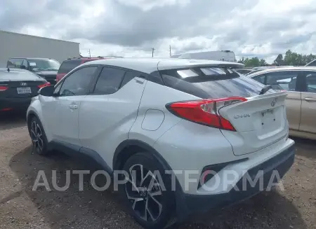 TOYOTA C-HR 2018 vin JTNKHMBX4J1001128 from auto auction Iaai