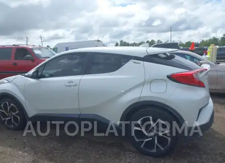 TOYOTA C-HR 2018 vin JTNKHMBX4J1001128 from auto auction Iaai