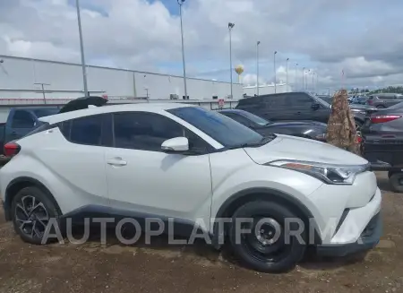 TOYOTA C-HR 2018 vin JTNKHMBX4J1001128 from auto auction Iaai