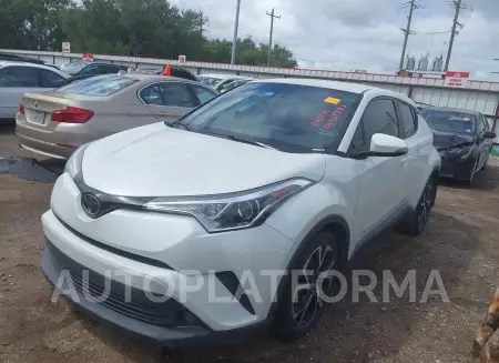 TOYOTA C-HR 2018 vin JTNKHMBX4J1001128 from auto auction Iaai