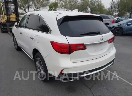 ACURA MDX 2019 vin 5J8YD3H34KL009634 from auto auction Iaai