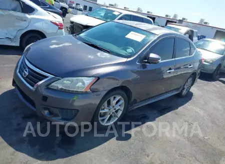 NISSAN SENTRA 2015 vin 3N1AB7AP1FY347101 from auto auction Iaai