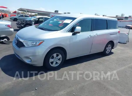 NISSAN QUEST 2015 vin JN8AE2KP8F9125445 from auto auction Iaai