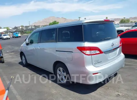 NISSAN QUEST 2015 vin JN8AE2KP8F9125445 from auto auction Iaai