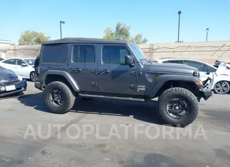 JEEP WRANGLER UNLIMITED 2018 vin 1C4HJXDN9JW316509 from auto auction Iaai