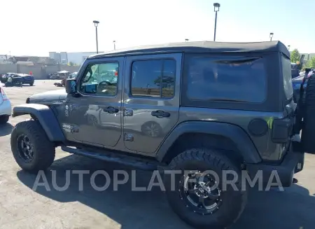 JEEP WRANGLER UNLIMITED 2018 vin 1C4HJXDN9JW316509 from auto auction Iaai