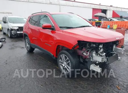 Jeep Compass 2020 2020 vin 3C4NJDBB7LT217898 from auto auction Iaai