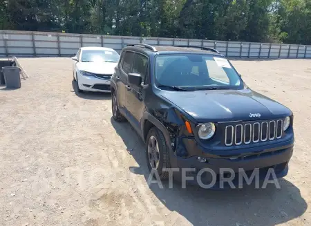 Jeep Renegade 2017 2017 vin ZACCJAAB1HPF55013 from auto auction Iaai