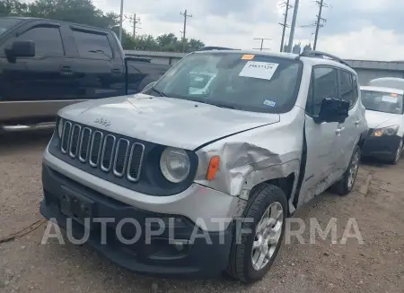 JEEP RENEGADE 2018 vin ZACCJABB6JPH10496 from auto auction Iaai