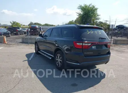 DODGE DURANGO 2016 vin 1C4RDHDG5GC440273 from auto auction Iaai