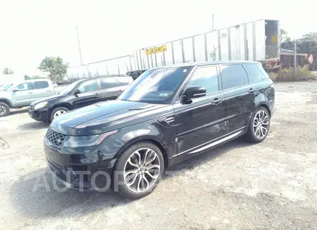 LAND ROVER RANGE ROVER SPORT 2021 vin SALWR2SU8MA796016 from auto auction Iaai