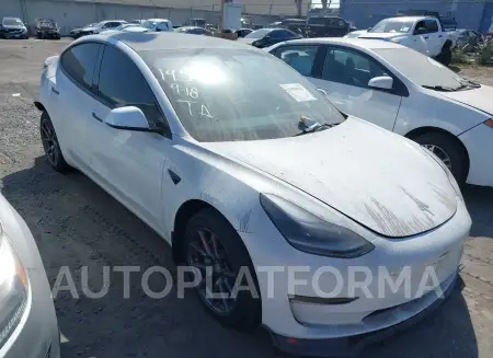 Tesla Model 3 2022 2022 vin 5YJ3E1EA8NF344500 from auto auction Iaai