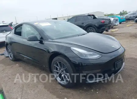 Tesla Model 3 2023 2023 vin 5YJ3E1EA9PF649040 from auto auction Iaai