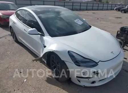 Tesla Model 3 2022 2022 vin 5YJ3E1EB3NF125694 from auto auction Iaai