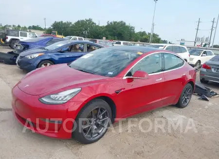 TESLA MODEL 3 2019 vin 5YJ3E1EB5KF496674 from auto auction Iaai