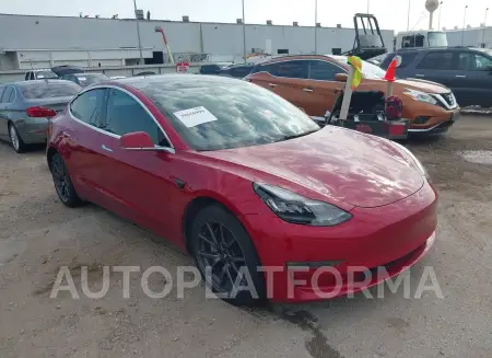 Tesla Model 3 2019 2019 vin 5YJ3E1EB5KF496674 from auto auction Iaai