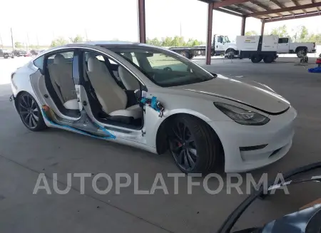 Tesla Model 3 2020 2020 vin 5YJ3E1EC7LF642289 from auto auction Iaai