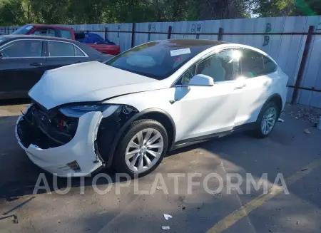 TESLA MODEL X 2020 vin 5YJXCBE23LF248843 from auto auction Iaai