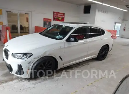 BMW X4 2022 vin 5UX43DT00N9K07503 from auto auction Iaai