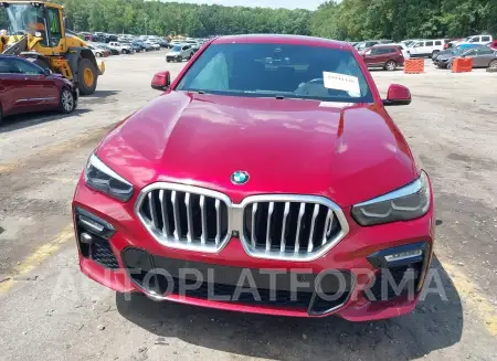 BMW X6 2021 vin 5UXCY6C09M9E79297 from auto auction Iaai