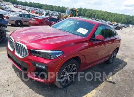 BMW X6 2021 vin 5UXCY6C09M9E79297 from auto auction Iaai