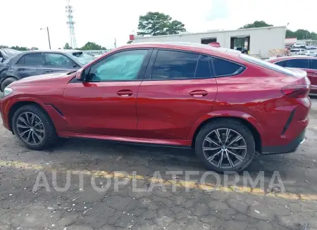 BMW X6 2021 vin 5UXCY6C09M9E79297 from auto auction Iaai