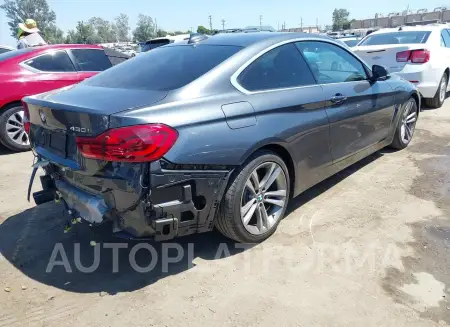 BMW 430I 2019 vin WBA4W3C56KAF92672 from auto auction Iaai