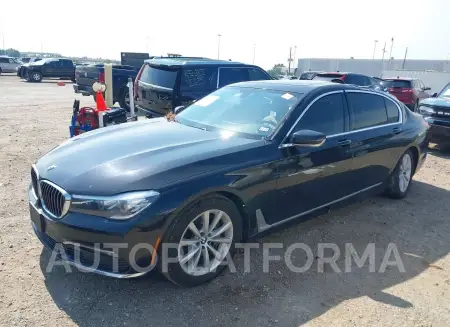 BMW 740I 2018 vin WBA7E2C51JG742724 from auto auction Iaai