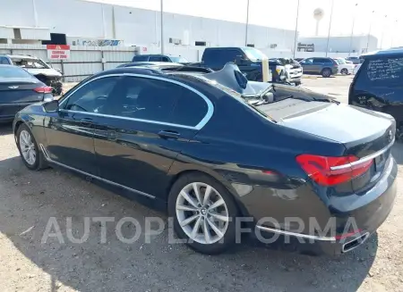 BMW 740I 2018 vin WBA7E2C51JG742724 from auto auction Iaai