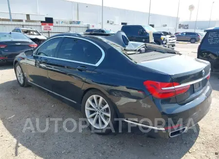 BMW 740I 2018 vin WBA7E2C51JG742724 from auto auction Iaai