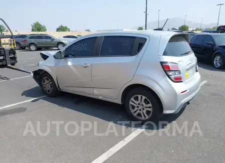 CHEVROLET SONIC 2019 vin 1G1JG6SB2K4136832 from auto auction Iaai