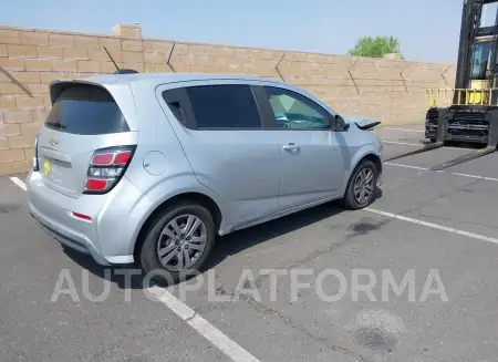 CHEVROLET SONIC 2019 vin 1G1JG6SB2K4136832 from auto auction Iaai