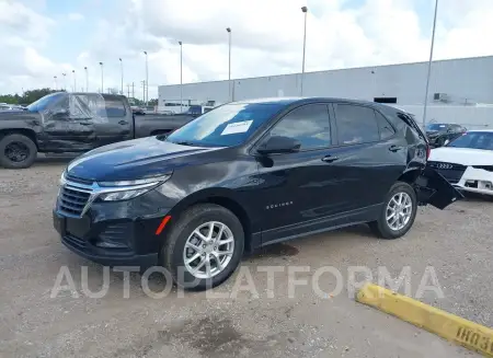 CHEVROLET EQUINOX 2024 vin 3GNAXHEG6RL277960 from auto auction Iaai