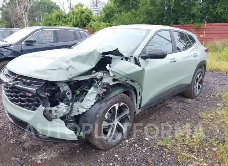 CHEVROLET TRAX 2024 vin KL77LGE25RC124122 from auto auction Iaai