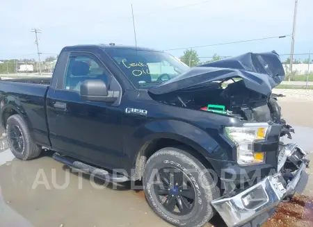 Ford F150 2017 2017 vin 1FTMF1EFXHKD36614 from auto auction Iaai