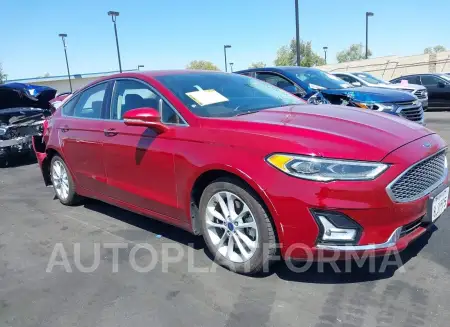 Ford Fusion 2019 2019 vin 3FA6P0SUXKR258573 from auto auction Iaai