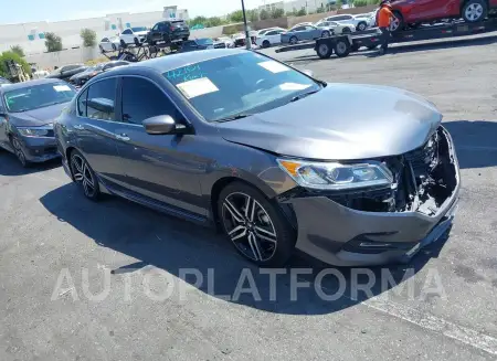 HONDA ACCORD 2017 vin 1HGCR2F13HA120073 from auto auction Iaai