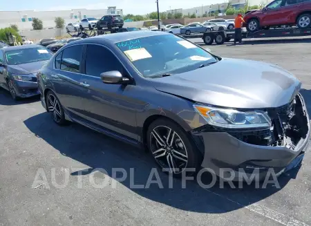 HONDA ACCORD 2017 vin 1HGCR2F13HA120073 from auto auction Iaai