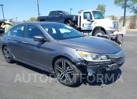 HONDA ACCORD 2017 vin 1HGCR2F54HA043863 from auto auction Iaai