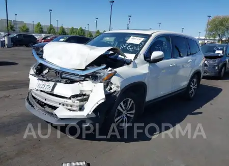 HONDA PILOT 2018 vin 5FNYF5H53JB019661 from auto auction Iaai