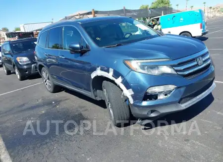 HONDA PILOT 2016 vin 5FNYF5H99GB010054 from auto auction Iaai