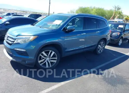 HONDA PILOT 2016 vin 5FNYF5H99GB010054 from auto auction Iaai