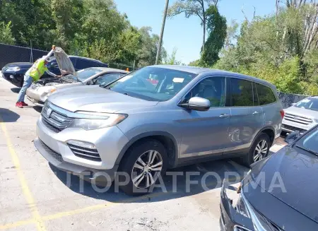 HONDA PILOT 2016 vin 5FNYF6H63GB105382 from auto auction Iaai