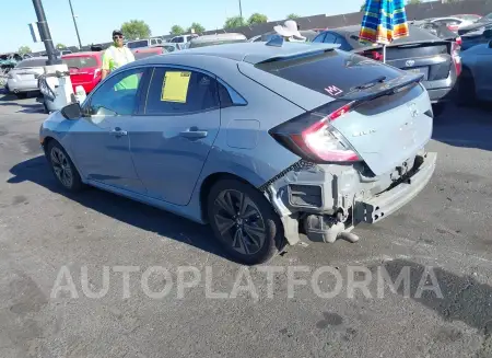 HONDA CIVIC 2017 vin SHHFK7H53HU419775 from auto auction Iaai