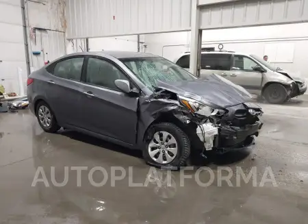 Hyundai Accent 2017 2017 vin KMHCT4AE9HU293189 from auto auction Iaai