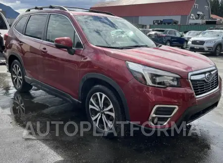 SUBARU FORESTER 2021 vin JF2SKASC6MH551008 from auto auction Iaai