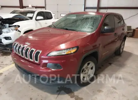 JEEP CHEROKEE 2015 vin 1C4PJLAB1FW721057 from auto auction Iaai