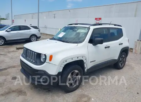 JEEP RENEGADE 2015 vin ZACCJBAT8FPB96903 from auto auction Iaai